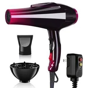 Salon Ionic Blow Dryer, 3500W AC Motor Professional Hair Dryer Salon Ionic Blow Dryer, 3500W AC Motor Professional Hair Dryer