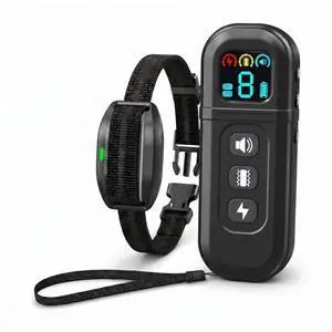 Ultra-Small Dog Shock Collar for 5-30 Pound Small Dogs - 1900Ft Range,Training Collar with Remote Control,3 Training Modes Beep,Vibration,Safe Shock, Waterproof E-Collar (Black, Small) Ultra-Small Dog Shock Collar for 5-30 Pound Small Dogs - 1900Ft Range,Training Collar with Remote Control,3 Training Modes Beep,Vibration,Safe Shock, Waterproof E-Collar (Black, Small)