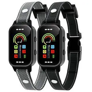 Bark Collar 2 Pack,Bark Collar for Large Medium Small Dogs 8-120lbs,Rechargeable Anti Bark Training Collar with 7 Adjustable Sensitivity, Barking Collar with Beep Vibration Bark Collar 2 Pack,Bark Collar for Large Medium Small Dogs 8-120lbs,Rechargeable Anti Bark Training Collar with 7 Adjustable Sensitivity, Barking Collar with Beep Vibration