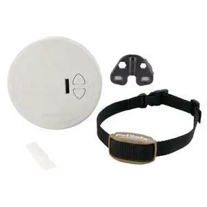 Pawz Away Indoor Wireless Pet Barrier, Electric Training System for Dogs & Cats with Receiver Collar Pawz Away Indoor Wireless Pet Barrier, Electric Training System for Dogs & Cats with Receiver Collar