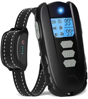 Dog Shock Collar with Remote Control Shock Collar for Dogs 10120 lbs, 2000FT Long Range IPX7 Waterproof Rechargeable Dog Training Collar with 4 Safe Modes Beep Vibration Shock & Flashlight Bk Dog Shock Collar with Remote Control Shock Collar for Dogs 10120 lbs, 2000FT Long Range IPX7 Waterproof Rechargeable Dog Training Collar with 4 Safe Modes Beep Vibration Shock & Flashlight Bk