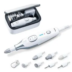 MP42 Nail Drill, 7-in-1 Nail Kit with Strong Sapphire Nail Drill Bits, Electric Nail File and Nail Buffer Includes Bright LED Light, Pedicure Kit and Manicure Set with Storage Case MP42 Nail Drill, 7-in-1 Nail Kit with Strong Sapphire Nail Drill Bits, Electric Nail File and Nail Buffer Includes Bright LED Light, Pedicure Kit and Manicure Set with Storage Case