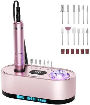40000RPM Professional Nail Drill E-File for Gel Polish Removal 40000RPM Professional Nail Drill E-File for Gel Polish Removal