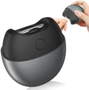 Electric Automatic Nail Clipper with Light, 2 Speeds, Magnetic Cover, Nail Scraps Storage, USB Rechargeable, Safety Electric Fingernail Trimmer for Kids, Adult, Seniors, Men, Caregivers, Grey Electric Automatic Nail Clipper with Light, 2 Speeds, Magnetic Cover, Nail Scraps Storage, USB Rechargeable, Safety Electric Fingernail Trimmer for Kids, Adult, Seniors, Men, Caregivers, Grey