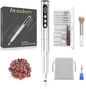 Electric Nail Drill Cordless 35000RPM Portable Electric Nail File Electric Nail Drill Cordless 35000RPM Portable Electric Nail File