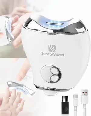 Electric Nail Clipper with Nail File, Rechargeable Automatic Fingernail Clipper with Nail Debris Storage & 3 Speed Settings, Electric Nail Trimmer with LED Display for Adults, Kids Electric Nail Clipper with Nail File, Rechargeable Automatic Fingernail Clipper with Nail Debris Storage & 3 Speed Settings, Electric Nail Trimmer with LED Display for Adults, Kids