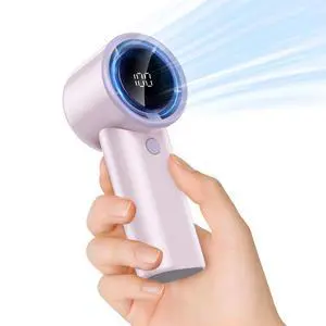 Portable Handheld Turbo Fan with Powerful Cooling(Pink) Portable Handheld Turbo Fan with Powerful Cooling(Pink)
