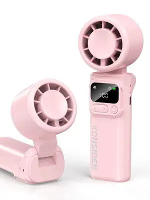 Portable Handheld Turbo Fan, 199 Stepless Speeds, 4000mAh USB Rechargeable Portable Handheld Turbo Fan, 199 Stepless Speeds, 4000mAh USB Rechargeable