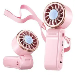 Mini Portable Fan with Ice Cooling, Lightweight Handheld Pocket Turbo Fan Rechargeable, 3 Speed, Foldable Personal Hand Fan for Travel, Beach Vacation, Women Girls (Pink) Mini Portable Fan with Ice Cooling, Lightweight Handheld Pocket Turbo Fan Rechargeable, 3 Speed, Foldable Personal Hand Fan for Travel, Beach Vacation, Women Girls (Pink)