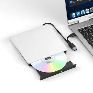 White External Blu-ray Drives, Portable 3D Bluray Burner External White External Blu-ray Drives, Portable 3D Bluray Burner External