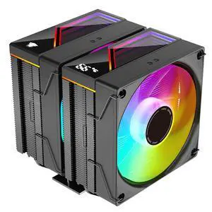 KF620-DGT CPU Air Cooler, Dual ARGB PWM Fans, 6 Heat Pipes, Digital Display Top Cover - High-Performance Cooling for AMD:AM4 AM5/Intel LGA 1700/115X/1200/1366/1851 PC Cooler(Black KF620-DGT CPU Air Cooler, Dual ARGB PWM Fans, 6 Heat Pipes, Digital Display Top Cover - High-Performance Cooling for AMD:AM4 AM5/Intel LGA 1700/115X/1200/1366/1851 PC Cooler(Black