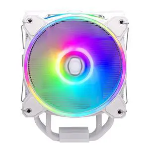Hyper 212 Halo CPU Air Cooler - Pure White Aluminium Finish, 4 Continuous Direct Contact Heat Pipes with Fins, MF120 Halo2 ARGB Fan, ARGB Auto Detect, LGA1700 & AM5 Brackets - White Hyper 212 Halo CPU Air Cooler - Pure White Aluminium Finish, 4 Continuous Direct Contact Heat Pipes with Fins, MF120 Halo2 ARGB Fan, ARGB Auto Detect, LGA1700 & AM5 Brackets - White