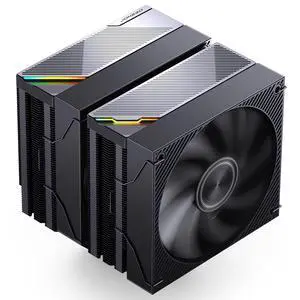 CA90 Black Dual-Tower CPU Cooler,Mute Series air Cooling,CPU Fan H159mm,130mm PWM Fan CPU Air Cooler,6 Copper Heat Pipes Radiator, AM5/AM4/ Intel LGA115X/1200/1700/1851,D-TDP 270W CA90 Black Dual-Tower CPU Cooler,Mute Series air Cooling,CPU Fan H159mm,130mm PWM Fan CPU Air Cooler,6 Copper Heat Pipes Radiator, AM5/AM4/ Intel LGA115X/1200/1700/1851,D-TDP 270W