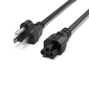 4FT 3-Prong C5 AC Power Cord, Universal Replacement Cable 4FT 3-Prong C5 AC Power Cord, Universal Replacement Cable