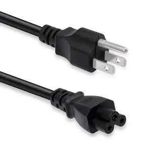 3 Prong AC Power Cord Cable for Hp Dell Asus, LG, Lenovo, Acer, Sony, Laptop Computer Charger, TV Monitor Display IEC-60320 IEC320 C5 to NEMA 5-15P 3 Prong AC Power Cord Cable for Hp Dell Asus, LG, Lenovo, Acer, Sony, Laptop Computer Charger, TV Monitor Display IEC-60320 IEC320 C5 to NEMA 5-15P