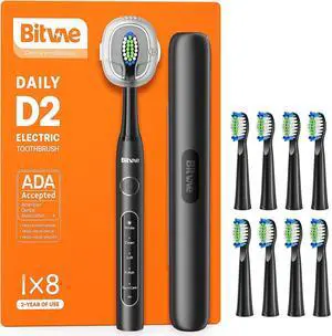 ADA Accepted Electric Toothbrush, 60-Day Battery Travel Toothbrush ADA Accepted Electric Toothbrush, 60-Day Battery Travel Toothbrush