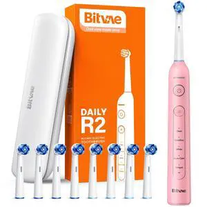 R2 Rotating Electric Toothbrush for Adults with Pressure Sensor R2 Rotating Electric Toothbrush for Adults with Pressure Sensor