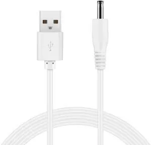 Charger Cord Replacement for Bitvae D2/R1/R2/S2 Electric Toothbrush, C2/C5/C6 Water Flosser, Compatible with Fairywill, Vekkia, Mornwell, SEAGO & More, White, 1 Pack Charger Cord Replacement for Bitvae D2/R1/R2/S2 Electric Toothbrush, C2/C5/C6 Water Flosser, Compatible with Fairywill, Vekkia, Mornwell, SEAGO & More, White, 1 Pack