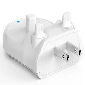 Charger for Oral-B Electric Toothbrush, Compatible with Oral-B io4/io5/io6, Genius 8000/9000, Pro 1000/2000/3000/5000, 3709/3728/3756 | Direct Plug-in Waterproof Outlet Charger Base Hygienic White Charger for Oral-B Electric Toothbrush, Compatible with Oral-B io4/io5/io6, Genius 8000/9000, Pro 1000/2000/3000/5000, 3709/3728/3756 | Direct Plug-in Waterproof Outlet Charger Base Hygienic White
