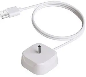 Charger Base for Bitvae/Fairywill / 7AM2M AM105/AM110 Electric Toothbrush (Not for 7AM2M AM100 AM101 AM103), Replacement Charger for Electric Toothbrushes Charged with USB Data Cables(White) Charger Base for Bitvae/Fairywill / 7AM2M AM105/AM110 Electric Toothbrush (Not for 7AM2M AM100 AM101 AM103), Replacement Charger for Electric Toothbrushes Charged with USB Data Cables(White)