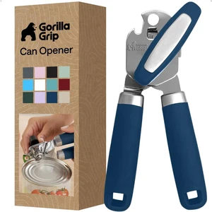 Upgraded Model Stainless Steel Manual Can Opener, Blue | US Designed, Oversized Handheld Turn Knob, Comfortable Handle for Easy Turning, Multifunctional Kitchen Tool, Open Bottles Upgraded Model Stainless Steel Manual Can Opener, Blue | US Designed, Oversized Handheld Turn Knob, Comfortable Handle for Easy Turning, Multifunctional Kitchen Tool, Open Bottles