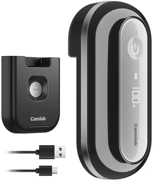 Retro Rechargeable Electric Can Opener, LED Battery Track&Auto Stop | True One-Touch Operation, Wall-Mountable Small Size, Side Cut Smooth Edge, Rechargeable, for Seniors with Arthritis, Black Retro Rechargeable Electric Can Opener, LED Battery Track&Auto Stop | True One-Touch Operation, Wall-Mountable Small Size, Side Cut Smooth Edge, Rechargeable, for Seniors with Arthritis, Black