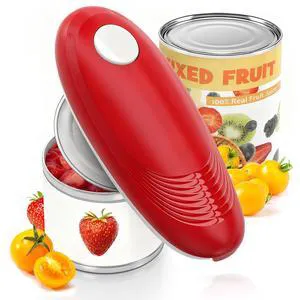 Electric Can Opener, Food Safe Automatic Can Opener with Smooth Edge, Open Your Cans with A Simple Press of Button, Can Opener Electric Kitchen Gifts for Seniors and Arthritis Electric Can Opener, Food Safe Automatic Can Opener with Smooth Edge, Open Your Cans with A Simple Press of Button, Can Opener Electric Kitchen Gifts for Seniors and Arthritis