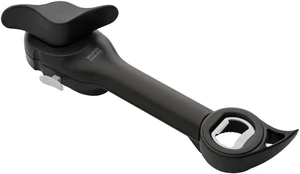 Auto Safety Master Opener for Cans, Bottles and Jars, 9 x 2.75 inches, Black Auto Safety Master Opener for Cans, Bottles and Jars, 9 x 2.75 inches, Black