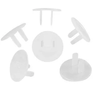 30 Pieces Outlet Plug Covers Clear Child Proof Electrical Protector Safety Caps 30 Pieces Outlet Plug Covers Clear Child Proof Electrical Protector Safety Caps