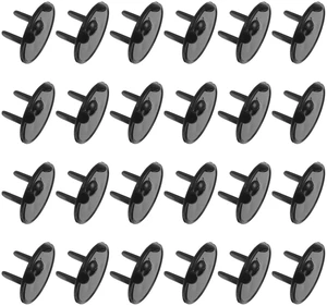 24 Pack Outlet Covers Proofing, Plug Covers Easy Installation Electric Plug Protectors Safety Socket Cover Plugs Protector Black 24 Pack Outlet Covers Proofing, Plug Covers Easy Installation Electric Plug Protectors Safety Socket Cover Plugs Protector Black