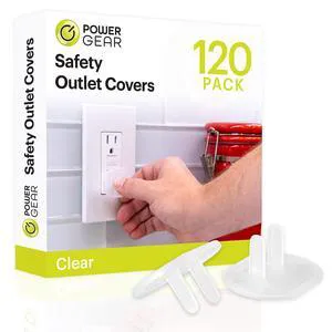 Electrical Outlet Baby Proof Covers, 120 Pack, Clear | Secure Outlet Plugs for Baby Proofing & Child Proofing, Reusable, Durable Plastic, Tamper Resistant Electrical Outlet Baby Proof Covers, 120 Pack, Clear | Secure Outlet Plugs for Baby Proofing & Child Proofing, Reusable, Durable Plastic, Tamper Resistant