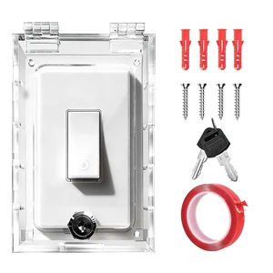 Smart Home Switch Cover,Baby Proof Light Outlet Covers,Child Safety Switch Plate Guard,Wall Plug Box,Kids Electrical Protector Box Fits All Outlet 4.95" H X 3.35" W X 1.77" D or Smaller Smart Home Switch Cover,Baby Proof Light Outlet Covers,Child Safety Switch Plate Guard,Wall Plug Box,Kids Electrical Protector Box Fits All Outlet 4.95" H X 3.35" W X 1.77" D or Smaller
