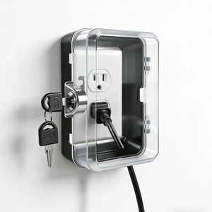 Outlet Cover, Baby Proofing, Shatterproof Safety Lock Box, Anti-Pry Wall Socket Protector, for Home Indoor Electrical Outlets & Switches, 6.69in*4.41in*2.95in (1 PC) Outlet Cover, Baby Proofing, Shatterproof Safety Lock Box, Anti-Pry Wall Socket Protector, for Home Indoor Electrical Outlets & Switches, 6.69in*4.41in*2.95in (1 PC)