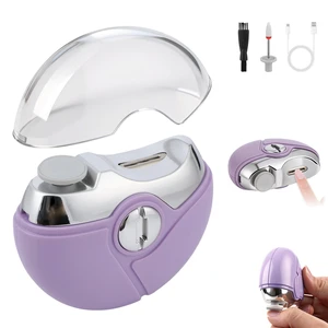2 in 1 Electric Polishing Automatic Nail Clippers, 2026 Upgraded Electric Nail Trimmer Electric Nail Clipper with 2 Adjustable Speeds, Nail Trimmer for Seniors,Adults Automatic Nail Clipper (Purple) 2 in 1 Electric Polishing Automatic Nail Clippers, 2026 Upgraded Electric Nail Trimmer Electric Nail Clipper with 2 Adjustable Speeds, Nail Trimmer for Seniors,Adults Automatic Nail Clipper (Purple)