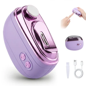 Electric Nail Clipper,Smart Electric Nail Clipper & Polisher | Rechargeable Automatic Nail Clipper,Automatic Nail Trimmer With Debris Container And Light,Nail Grinder For Adults,Purple Electric Nail Clipper,Smart Electric Nail Clipper & Polisher | Rechargeable Automatic Nail Clipper,Automatic Nail Trimmer With Debris Container And Light,Nail Grinder For Adults,Purple