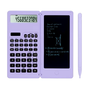 Scientific Calculator for Students, Math Calculator with Notepad | Solar Powered 10-Digit School Calculator for Middle School, High School and College, Back to School Supplies(Purple ) Scientific Calculator for Students, Math Calculator with Notepad | Solar Powered 10-Digit School Calculator for Middle School, High School and College, Back to School Supplies(Purple )