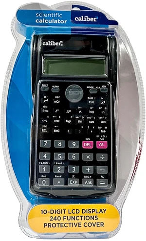 Scientific Calculator 10 Digit LCD Display with 240 Functions and Protective Flip Cover Scientific Calculator 10 Digit LCD Display with 240 Functions and Protective Flip Cover