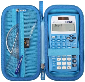 Calculator Case Compatible with Texas Instruments TI-30XIIS / TI-30X IIS 2-Line/Casio FX-991EX Fx-82es Plus Scientific Calculator, Storage Bag - Blue (Case Only) Calculator Case Compatible with Texas Instruments TI-30XIIS / TI-30X IIS 2-Line/Casio FX-991EX Fx-82es Plus Scientific Calculator, Storage Bag - Blue (Case Only)