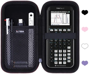 Hard Case Compatible with Texas Instruments TI-84 Plus CE/TI-84 Plus/TI-84 Evo/TI-Nspire CX II CAS/TI-Nspire CX II/TI-83 Plus/TI-85 /TI-86 /TI30xs /TI36X Pro/TI 34 Color Graphing Calculator (Black) Hard Case Compatible with Texas Instruments TI-84 Plus CE/TI-84 Plus/TI-84 Evo/TI-Nspire CX II CAS/TI-Nspire CX II/TI-83 Plus/TI-85 /TI-86 /TI30xs /TI36X Pro/TI 34 Color Graphing Calculator (Black)