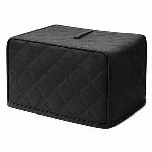 2 Slice Toaster Cover, Quilted Polyester Toaster Covers 2 Slice Wide Slot, Dust-proof Universal Size Covers for Small Kitchen Appliance(Black) 2 Slice Toaster Cover, Quilted Polyester Toaster Covers 2 Slice Wide Slot, Dust-proof Universal Size Covers for Small Kitchen Appliance(Black)