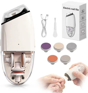 2026 Upgrade Electric Nail Trimmer 3 Speeds Baby Nail File Electric | Automatic Nail Clipper for Newborns Fingernail Toenail with 5 Grinds - Grinding & Polishing Nail Clipper for Family Nail Care 2026 Upgrade Electric Nail Trimmer 3 Speeds Baby Nail File Electric | Automatic Nail Clipper for Newborns Fingernail Toenail with 5 Grinds - Grinding & Polishing Nail Clipper for Family Nail Care