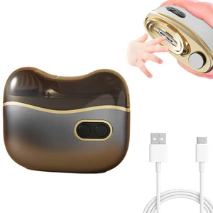 Electric Nail Clipper and Grinder 2 in 1, Electric Automatic Nail Clipper with LED Light Safe Polishing Fingernail Cutter for Seniors Adults Kids, USB Rechargeable, 2-Speed Low Noise Fingernail Cutter Electric Nail Clipper and Grinder 2 in 1, Electric Automatic Nail Clipper with LED Light Safe Polishing Fingernail Cutter for Seniors Adults Kids, USB Rechargeable, 2-Speed Low Noise Fingernail Cutter