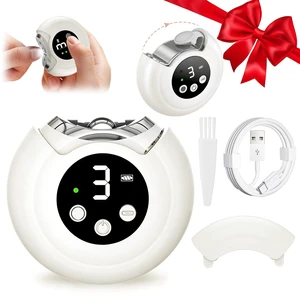 Electric Nail Clipper Upgraded 3 in 1 Automatic, Baby Nail File, 3-Speeds, Polishing Automatic Nail Trimmer with Nail Chip Storage & LED Light, Gifts for Women Men Baby Senior Adult (Champagne) Electric Nail Clipper Upgraded 3 in 1 Automatic, Baby Nail File, 3-Speeds, Polishing Automatic Nail Trimmer with Nail Chip Storage & LED Light, Gifts for Women Men Baby Senior Adult (Champagne)