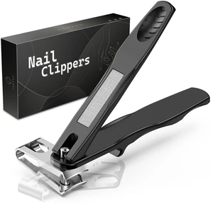 360° Rotating Nail Clippers for Seniors, Long Handle Fingernail Clippers for Men and Women, Ergonomic EZ Grip Toenail Clippers for Thick Nails 360° Rotating Nail Clippers for Seniors, Long Handle Fingernail Clippers for Men and Women, Ergonomic EZ Grip Toenail Clippers for Thick Nails