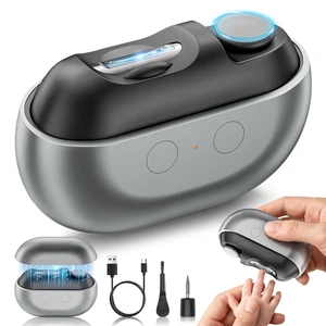 Electric Nail Clipper, Upgraded 3-in-1 Quiet Automatic Baby Nail Clippers | Electric Nail Trimmer with Polishing, Storage, LED Light & 2 Speed, USB Rechargeable for Baby, Adult, Seniors, Kids Electric Nail Clipper, Upgraded 3-in-1 Quiet Automatic Baby Nail Clippers | Electric Nail Trimmer with Polishing, Storage, LED Light & 2 Speed, USB Rechargeable for Baby, Adult, Seniors, Kids