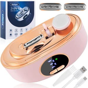 Electric Nail Clipper File Toenail Trimmer Upgraded 3 in 1 Automatic | with Polishing, Dust Storage & LED Light, Safe for Seniors, Adults, Kids & Baby, Gifts for Women Men Mom Baby Adult Senior Electric Nail Clipper File Toenail Trimmer Upgraded 3 in 1 Automatic | with Polishing, Dust Storage & LED Light, Safe for Seniors, Adults, Kids & Baby, Gifts for Women Men Mom Baby Adult Senior