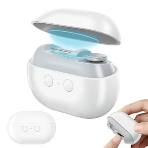2026 Upgraded 2 in-1 Electric Nail Clipper, Magnetic Cover, Type-C Rechargeable Nail Trimmer with LED Light & Nail Storage Box, Electric Nail Clippers for Seniors, Adults and Children (White) 2026 Upgraded 2 in-1 Electric Nail Clipper, Magnetic Cover, Type-C Rechargeable Nail Trimmer with LED Light & Nail Storage Box, Electric Nail Clippers for Seniors, Adults and Children (White)