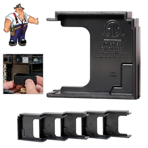 BusGuard (5 Pack) Breaker Blank for Type THQL, BR, QP, HOM & CHOM - ETL Listed Panelboard Filler Plate, Electrical Panel Filler Plate, Breaker Cover (#79810) BusGuard (5 Pack) Breaker Blank for Type THQL, BR, QP, HOM & CHOM - ETL Listed Panelboard Filler Plate, Electrical Panel Filler Plate, Breaker Cover (#79810)