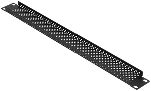 Rackworks Universal Rack Mounted Perforated Flanged Panel Accessory; 1U Size (GRW-PNLPRF1) Rackworks Universal Rack Mounted Perforated Flanged Panel Accessory; 1U Size (GRW-PNLPRF1)