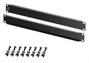 2-Pack 1U Blank Panels for 19-Inch Server Rack, Black | 1U Rack Mount Panel Spacer, for Server Rack Cabinet 2-Pack 1U Blank Panels for 19-Inch Server Rack, Black | 1U Rack Mount Panel Spacer, for Server Rack Cabinet